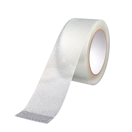 TOMSING Anti-Slip Tape, Transparent, Width 2.0 inches (50 mm) x Length 16.4 ft (5 m), Indoor, Bathtub, Floor, Stairs, Anti-Slip Mat, Anti-tip, Waterproof, PEVA Material (Transparent, Width 2.0 inches