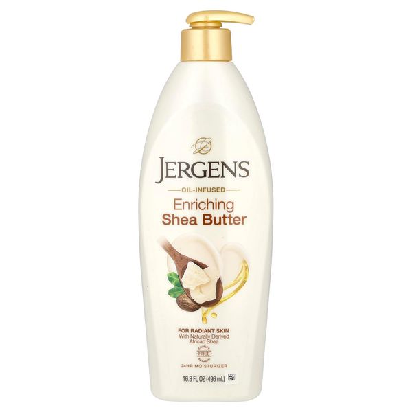 Jergens Shea Butter 16.8oz Pump (2 Pack)