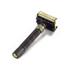 Adjustable Double Edge Safety Razor, The Emperor by VIKINGS BLADE, Long & Fat Handle, Butterfly Twist-To-Open, Eco Friendly, Luxury Case. Smooth, Close, Clean Shaving Razor (Variation: Augustus)