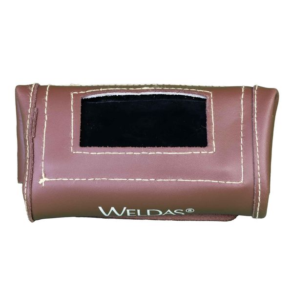 Weldas® Folding Inspector Welding Face Mask, Snap Closure, 44-7111, Brown