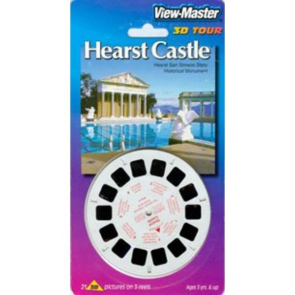 Hearst Castle - ViewMaster 3 Reel Set