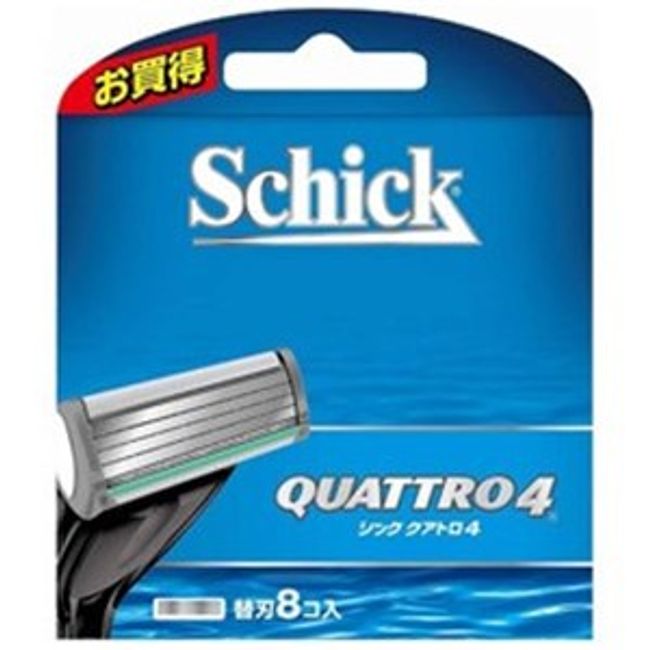 Chic Quattro 4 spare blades 8 pieces