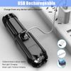 1000000 Lumens Super-Bright LED Tactical Flashlight Rechargeable COB Work Light