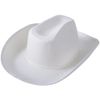 U. S. Toy White Kids Cowboy Hat, Felt Cowgirl Hat for Girls and Boys, Dress-Up and Costume Parties, Perfect for Halloween, Adult Sized, 1-Pack, 3 Years & Older