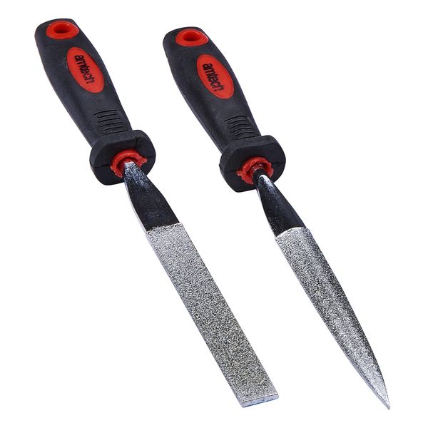 Amtech E1868 2 Piece Diamond File Set