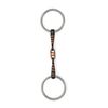 Sweet Iron Loose Ring Snaffle with Raised Copper Bit for Horse (5.5 Inchs)