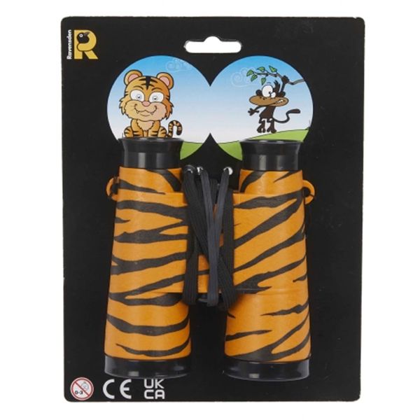 Ravensden Tiger Print Binoculars, 15cm