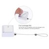 sourcing map Retractable Cable Lock with Double-Sided Adhesive Slow Remote Control Security Lock for TV, DVD,Showroom,Remote,600g 2Set White