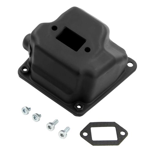 Kimsion Dual Port Exhaust Muffler With Gasket Kit 1125-140-0612 Fits For Stihl 044 046 MS440 MS460 MS461 Chainsaws, Replaces 1128-140-0603