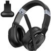 Trucker Bluetooth 5.0 Wireless Headset With Noise Cancelling Mic For Phones PC