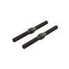 Steel Turnbuckle M4 x 48mm Black (2)