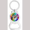 Loony Tunes Inspired Bottle Opener Keychain Round