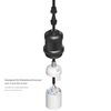 ledscom.de 6 Pieces E27 Socket RETRA, Black, 230V AC, max. 60W