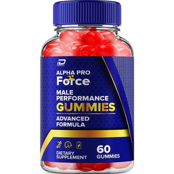 (1 Pack) Alpha Pro Force Gummies for Men – Alpha ProForce Male Performance Gummy