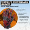 Tourmaster Women's Switchback Motorcycle Gloves