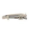 Folding Door Hinges Lateral Opening Door Hinge Heavy Duty Door Hinges Silver