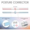 Bility Posture Corrector Yoga Cross Sticks - Compact and Adjustable Stretch Pink