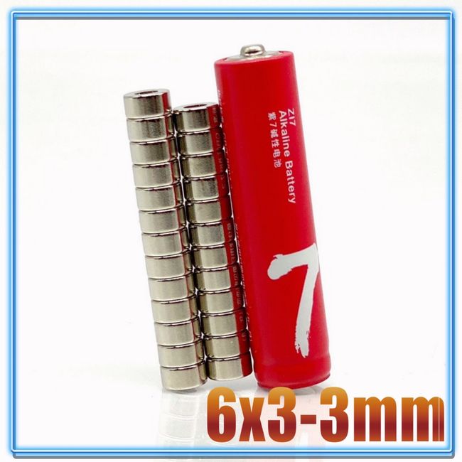 Super Strong Neodymium Magnet, Neodymium Magnets 6x3