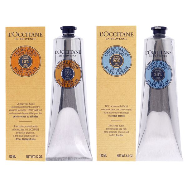 Rose Body Lotion and Shower Gel Kit by LOccitane for Women - 2 Pc Kit