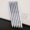 RUTICH Replacement Wedding Signing Pen Set with Holder, Silver 6 Pcs