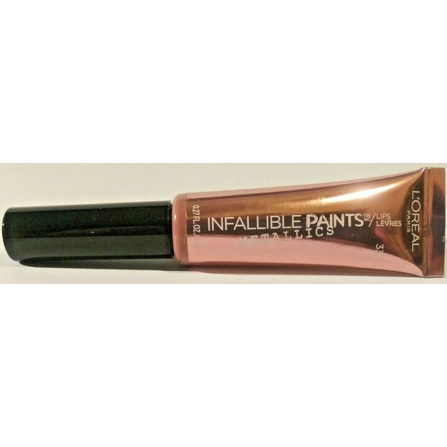 TWO (2) L'Oreal Paris Infallible PAINTS/LIPS Metallic Moon Lust 330 NEW