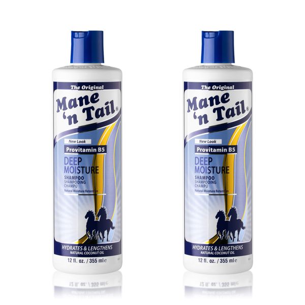 Mane N Tail Tail Deep Moisturizing Shampoo, 12 Ounce (Pack of 2)