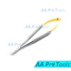 AA Pro: T/C Castroviejo Micro Scissors, Round Handles 5.5" Curved Eye Tools