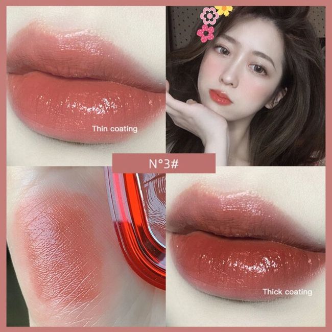 Ice Crystal Moisturizing Lipstick Matte Lasting Lip Gloss Cosmetics Whitening Waterproof Lip Balm Velvet Bottom