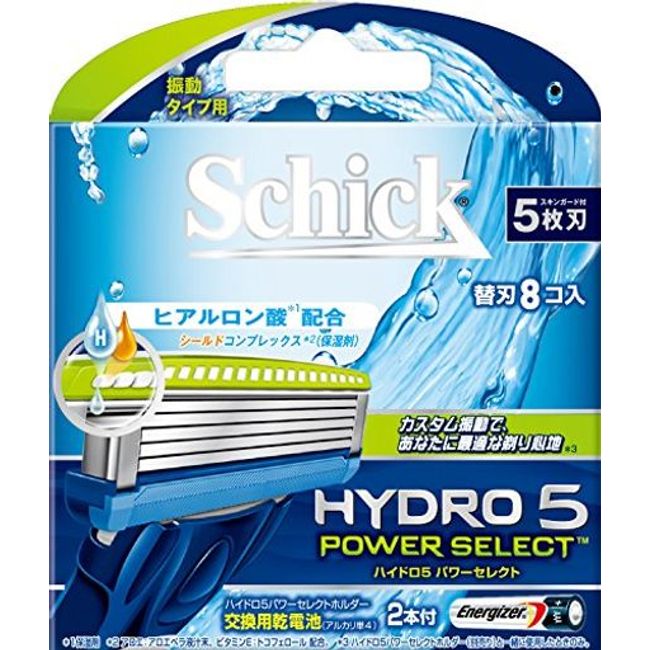 SCHICK 5-blade Hydro 5 Power Select Replacement Blade (8 pieces)