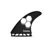 Future Fins AM2 Hexcore Black/White Al Merrick Surfboard Thruster Fin Set