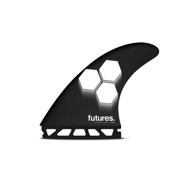 Future Fins AM2 Hexcore Black/White Al Merrick Surfboard Thruster Fin Set