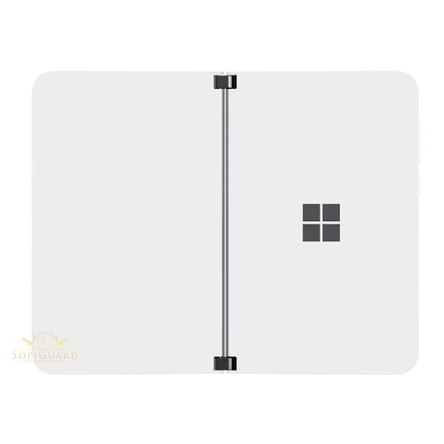 SopiGuard Sticker for Surface Duo Phone Edge-to-Edge Precision Vinyl Skin Wrap (Matte White)