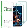 beukei (3 Pack) Compatible for Xiaomi Poco X5 Pro Screen Protector Tempered Glass, Touch Sensitive,Case Friendly, 9H Hardness