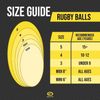 Optimum STREET RUGBY BALL - BLACK/PINK - 5