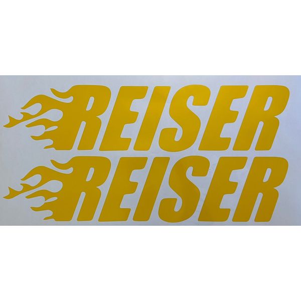 REISER Trailers Decal Kit (Set of 2) Flatbed Trailer 24" Replacement Stickers