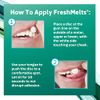 Oracoat® FreshMelts® Fresh Breath Stick-on™ Melts for Lasting Freshness, Sweet Mint 40 Count
