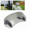Adjustable Clip On Windscreen Wind Deflector Windshield Tawny for Motorcycle, Wind Protection, Noise Reduction