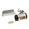 kwmobile Camera Dummy / Real Dummy Security Camera with LED Light Imitation Cable / Battery Powered