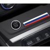 GERMANY GERMAN FLAG 3D EPOXY CAR EMBLEM SET (2) FLEXIBLE DURABLE WATERPROOF