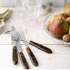 SABRE PARIS - 5-Piece Flatware Set For 1 - Tortoise Collection - Knives,...
