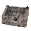 Antique Wash Napkin Holder Basket