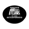 Americans United Against Osteoporose PopSockets mit austauschbarem PopGrip