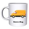 SMB Novelties Personalised Van Driver/COURIERS Mug