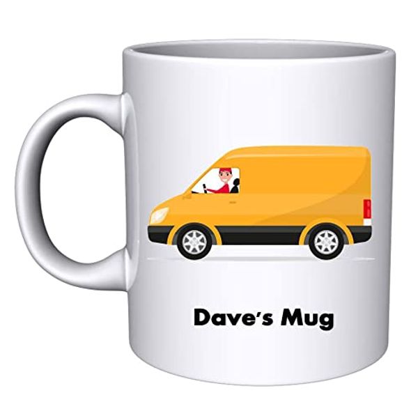 SMB Novelties Personalised Van Driver/COURIERS Mug