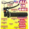 Dual Brake Lever Kill Switch Throttle Motorized Bike