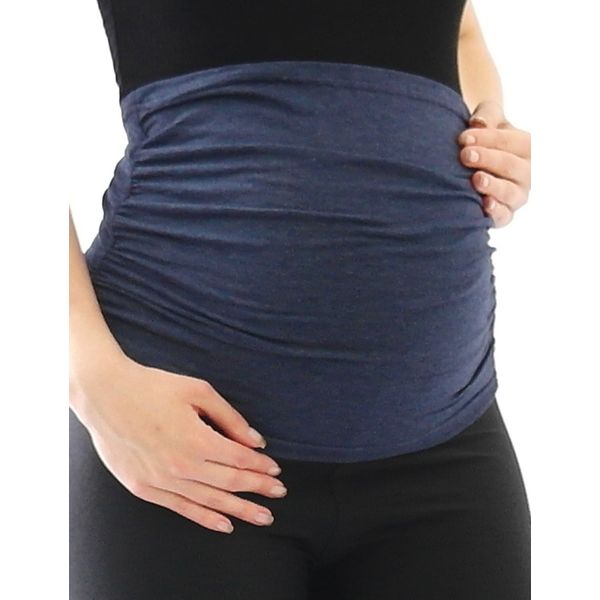 YESET Maternity Fashion Belly Band Fleece Thermal Belly Band Belly Band, jeans colour