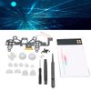 Controller Parts for Ps4, Luminated Led Kit 8 Colors 19 Modes Diy Replacement Controller Screwdriver Repair Kit for Controller