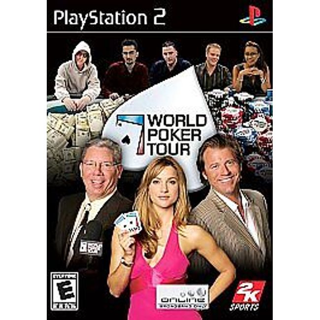 NEW World Poker Tour (Sony PlayStation 2, 2005) PS2 SEALED