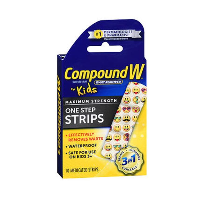 Compound W Wart Remover Maximum Strength 10 Each By Compound W