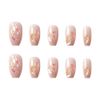12 Size 24 Pcs Nail Tips False Nails Glitter Reusable Make You More Great For Wedding,Party,Holiday,Dating, Prom,Daily Life